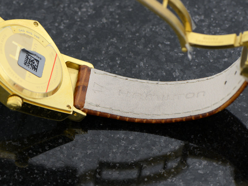 Hamilton Reissue Gold Plated Ventura