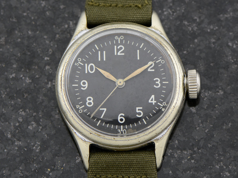 Bulova A-11 Air Force World War II Military Hacking Vintage Watch