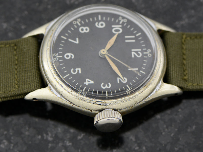 Bulova A-11 Air Force World War II Military Hacking Vintage Watch