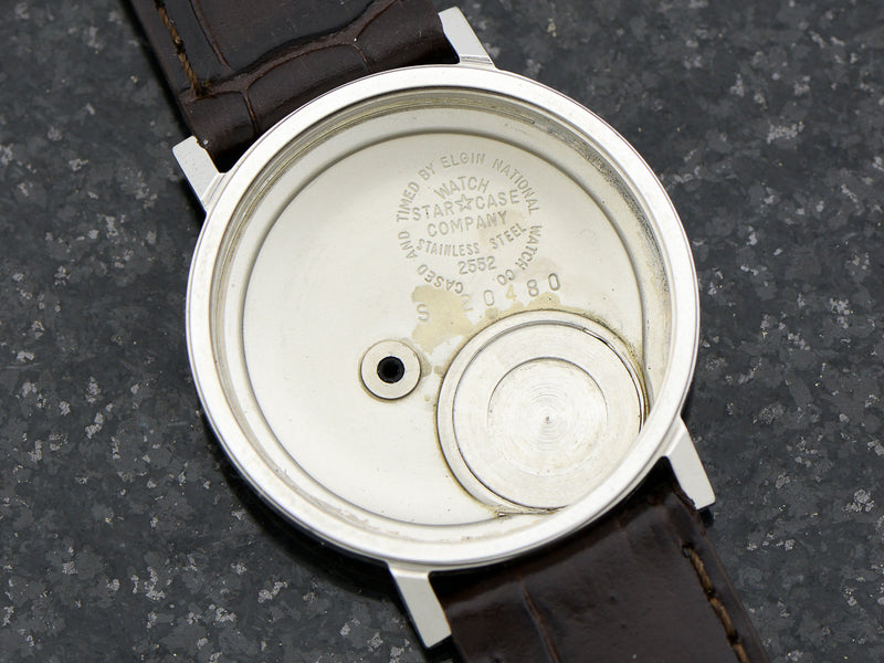 Rare Lord Elgin Electronic 725 Stainless Steel