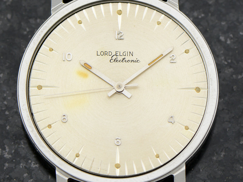 Rare Lord Elgin Electronic 725 Stainless Steel