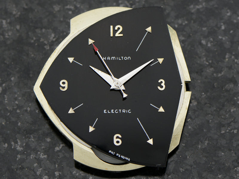 Hamilton Electric Custom Rhodium Black Pacer