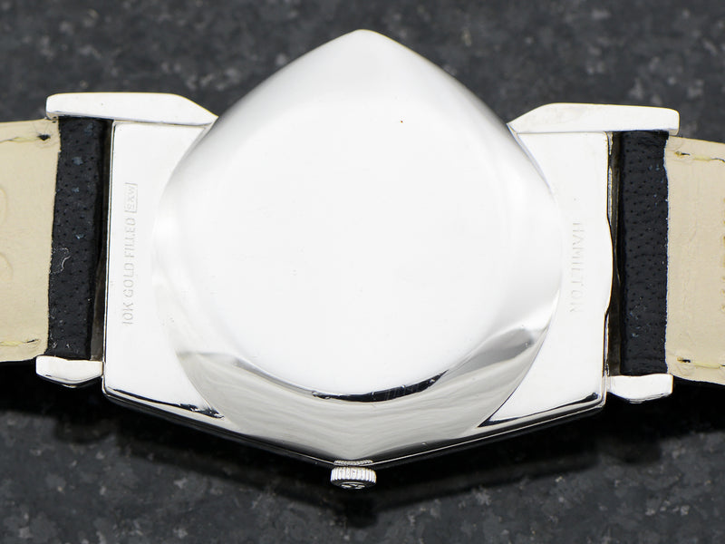 Hamilton Electric Custom Rhodium Black Pacer