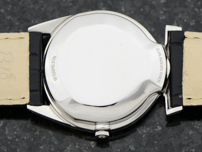 Hamilton Electric 14K White Gold Polaris Case Back