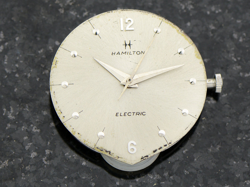 Hamilton Electric 14K White Gold Polaris Original Finish Dial