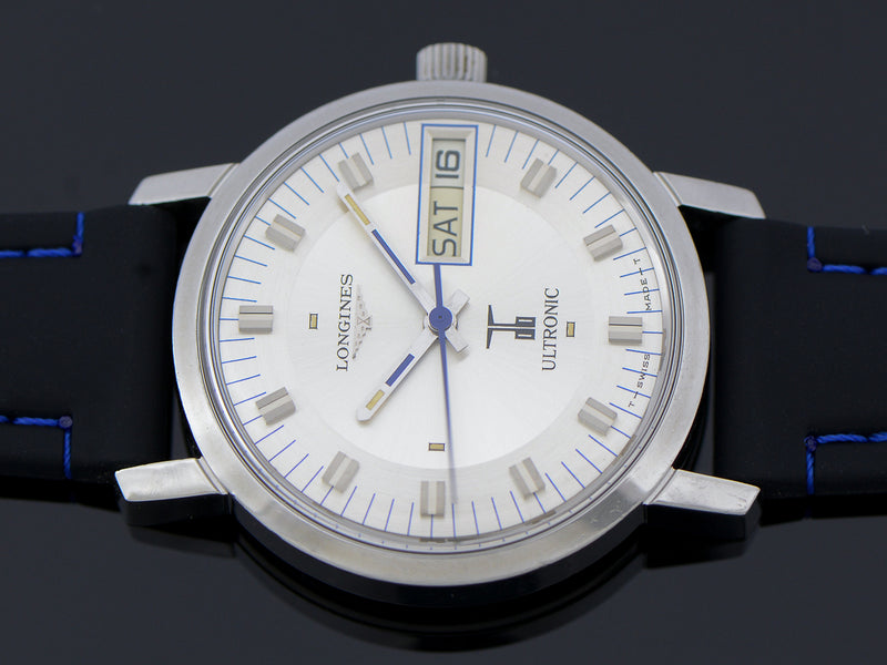 Longines Ultronic Tuning Fork Steel Watch