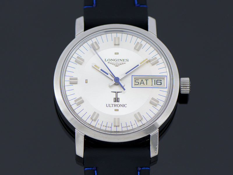 Longines Ultronic Tuning Fork Steel Watch