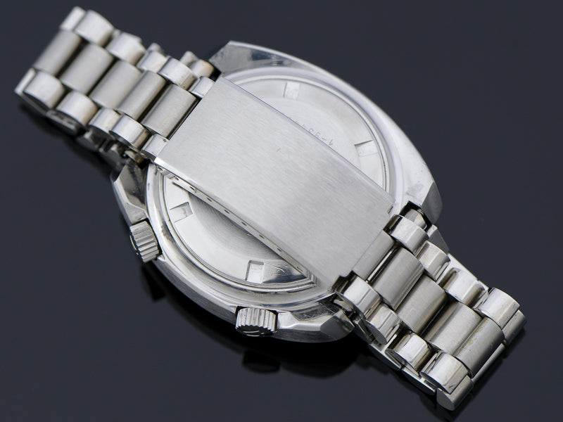 New Old Stock Heavy Stainless Steel Kreisler Bracelet with unmarked clasp