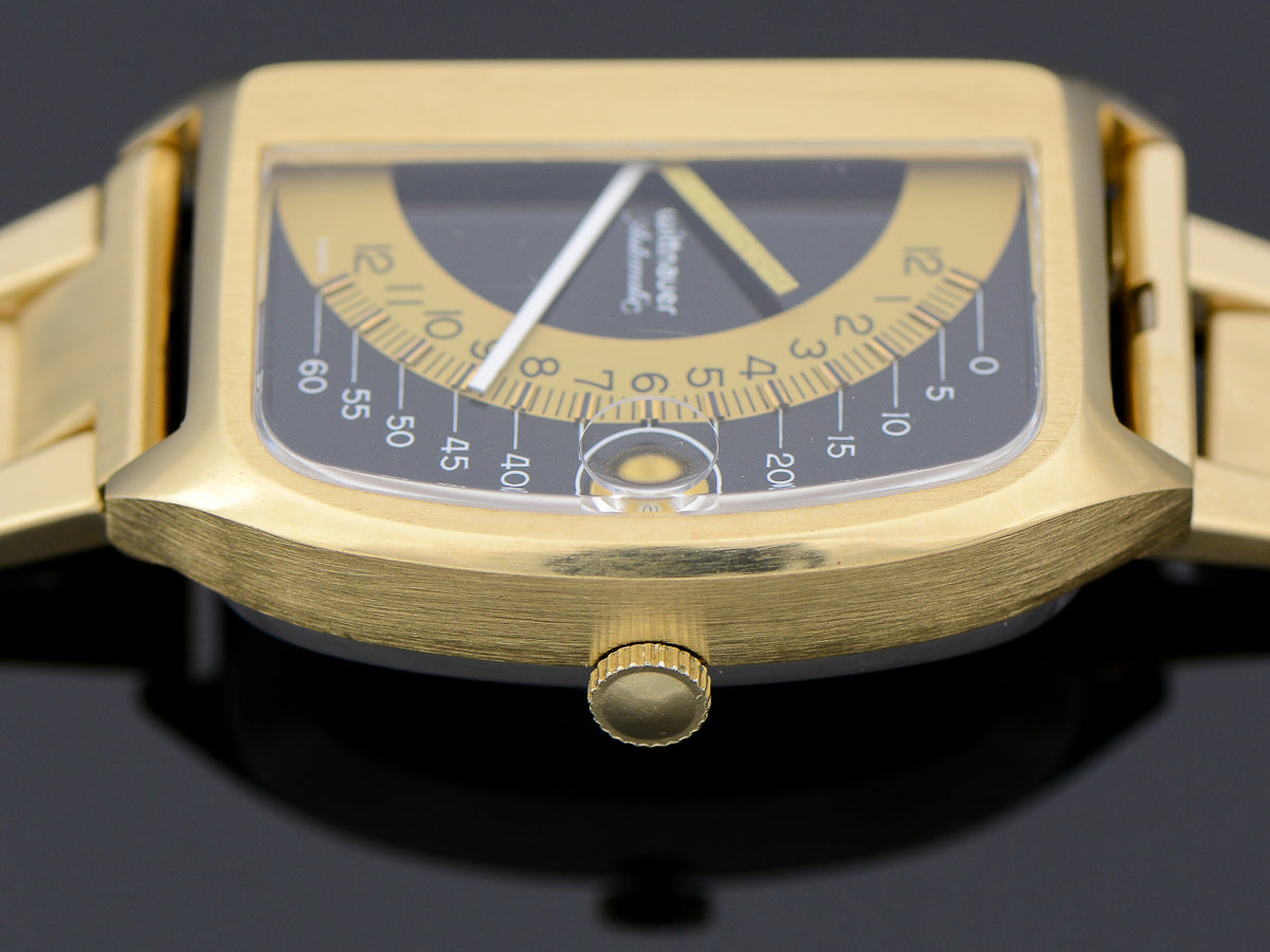 Wittnauer Futurama Black Dial & Original Bracelet