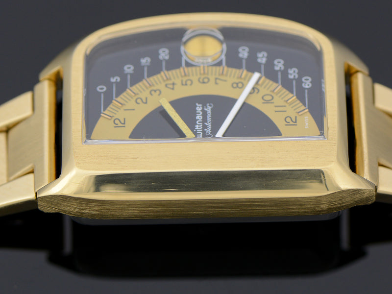 Wittnauer Futurama Black Dial & Original Bracelet