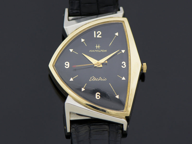 Hamilton Electric Original Finish 505 Style Black Dial Pacer