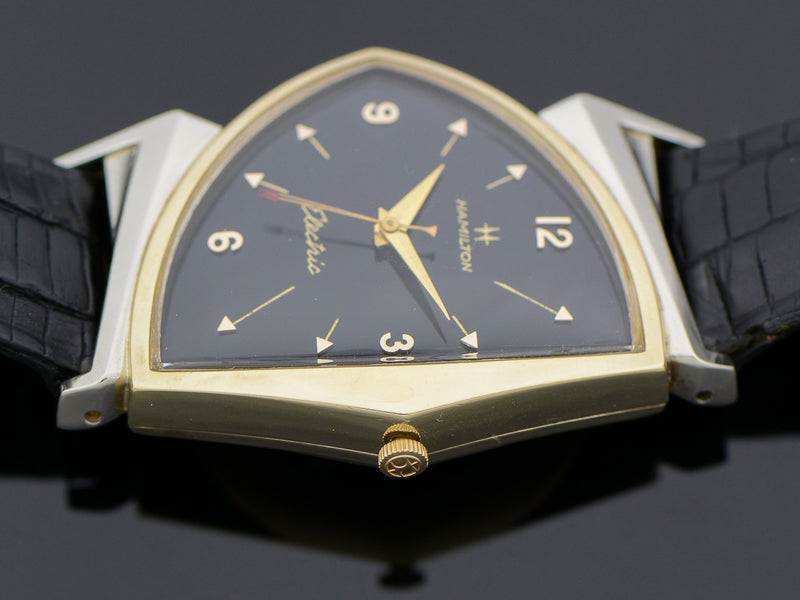 Hamilton Electric Original Finish 505 Style Black Dial Pacer