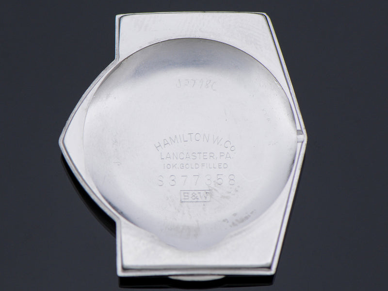 Hamilton "Pacermatic" Custom Rhodium