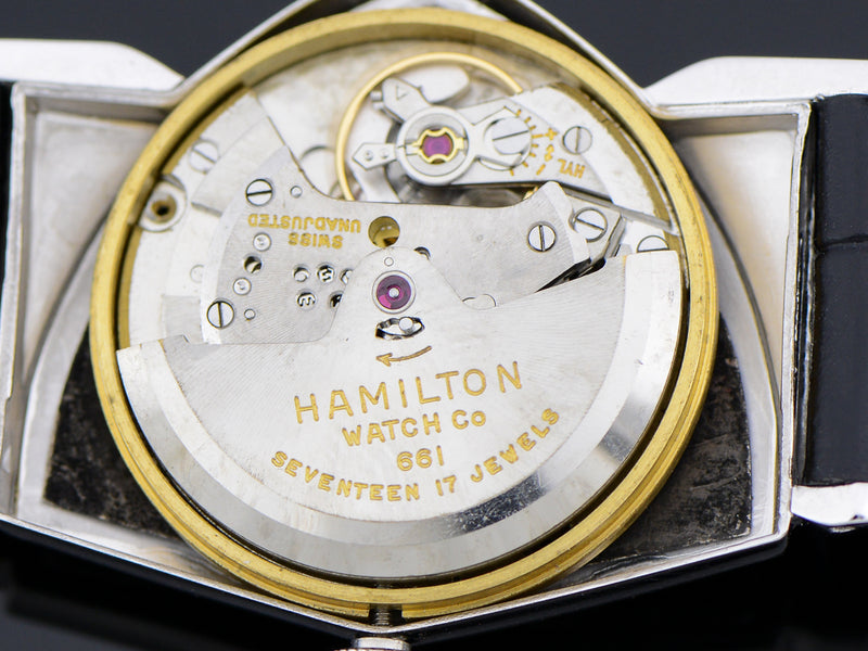 Hamilton "Pacermatic" Custom Rhodium