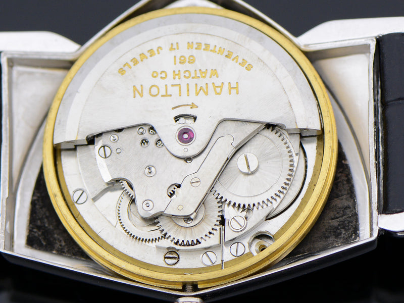 Hamilton "Pacermatic" Custom Rhodium