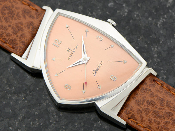 Hamilton Electric Custom Rhodium Rose Pacer