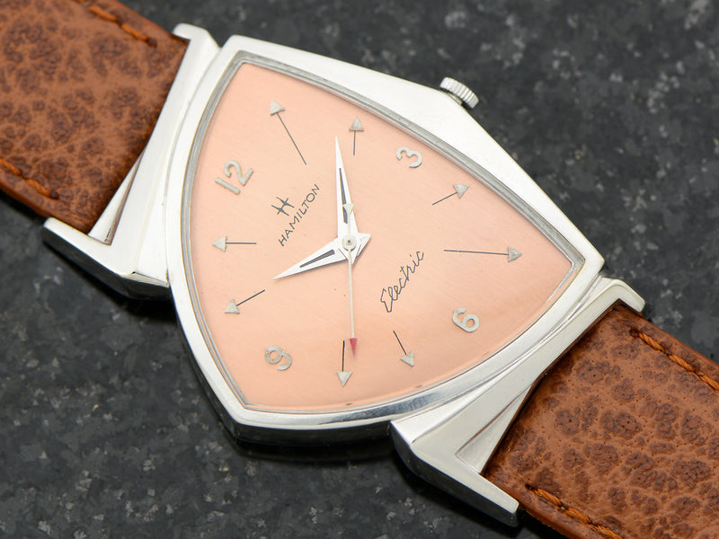 Hamilton Electric Custom Rhodium Rose Pacer