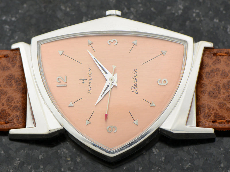 Hamilton Electric Custom Rhodium Rose Pacer
