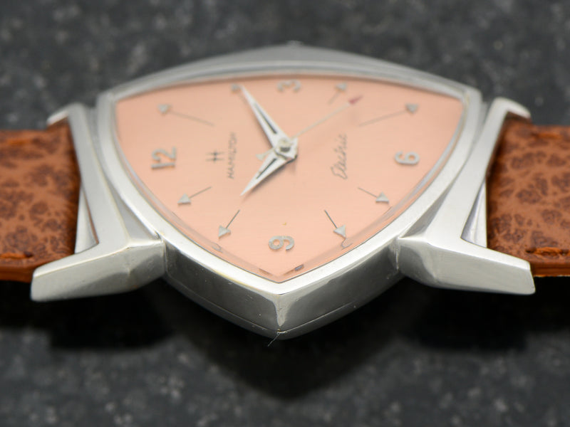 Hamilton Electric Custom Rhodium Rose Pacer