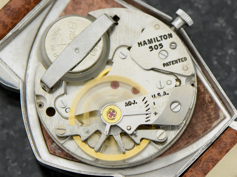 Hamilton Electric Custom Rhodium Rose Pacer