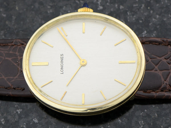 Longines 14K Yellow Gold Oval