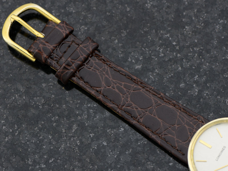 Longines 14K Yellow Gold Oval