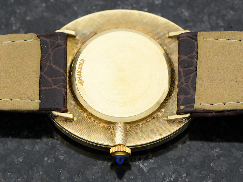 Longines 14K Yellow Gold Oval
