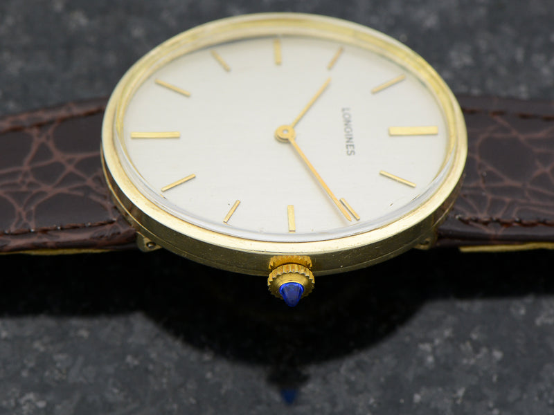 Longines 14K Yellow Gold Oval