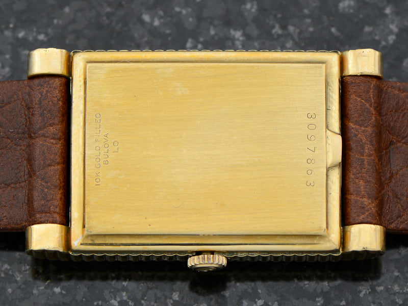 Bulova Academy Award "R" Model Watch Case Back