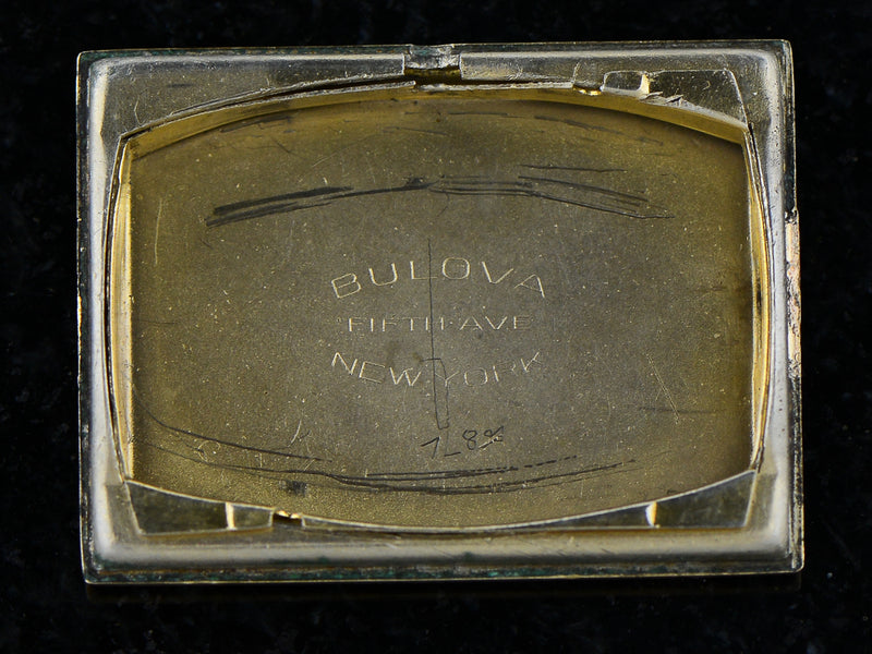Bulova Academy Award "R" Model Watch Case Back