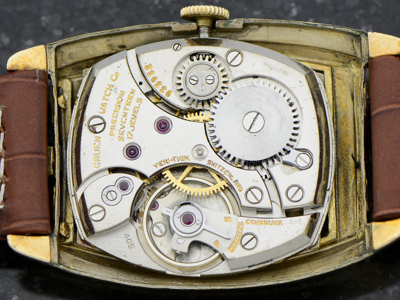 Gruen Flip Top Veri-Thin Precision Watch Movement