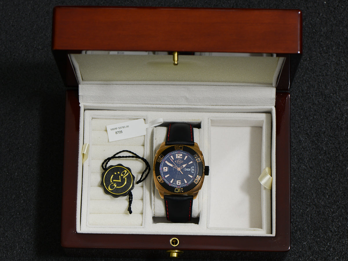 Gevril Hercules Watch ESA 9158 Dynotron Electronic Movement