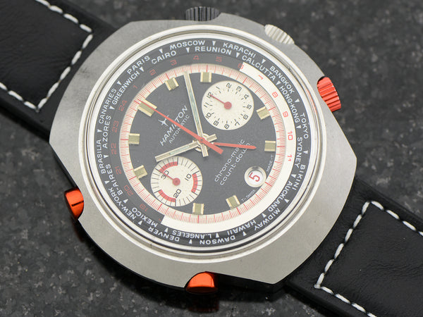 Hamilton Count-Down Chrono-Matic GMT Caliber 14