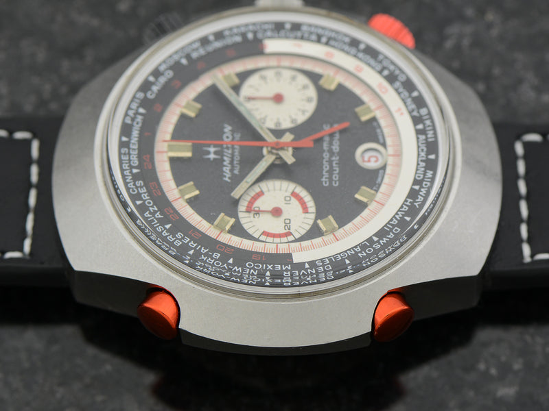 Hamilton Countdown Hamilton Count-Down Chrono-Matic GMT Caliber 14