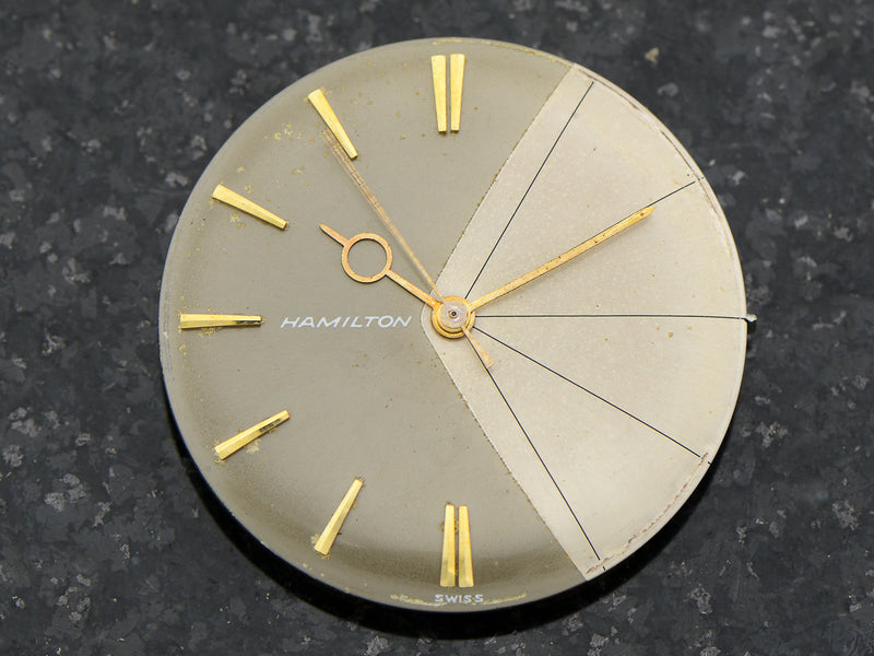 Hamilton White Gold Filled Thin-O-Matic T-403 "Shark"