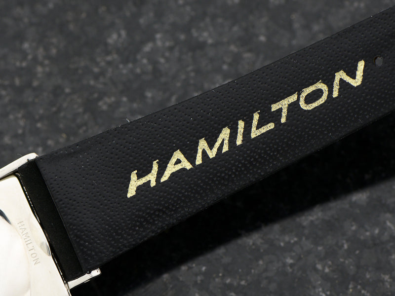 Hamilton Electric 14K White Gold Diamond Dial Ventura