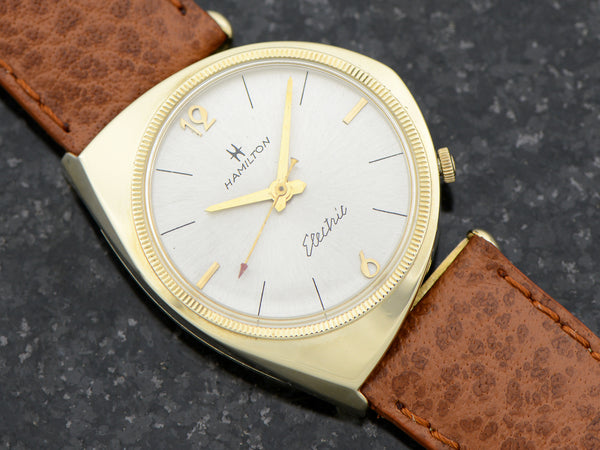 Hamilton Electric Savitar 14K Yellow Gold Watch