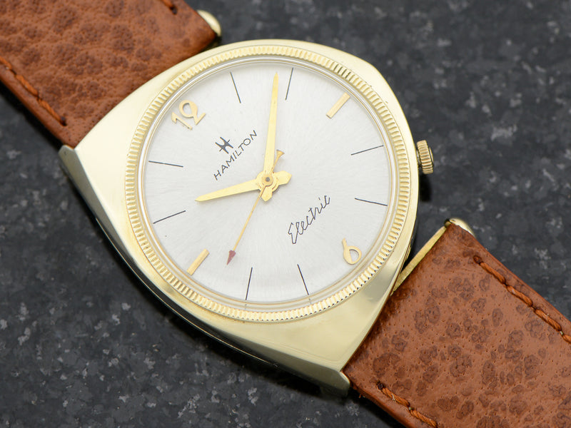 Hamilton Electric Savitar 14K Yellow Gold Watch