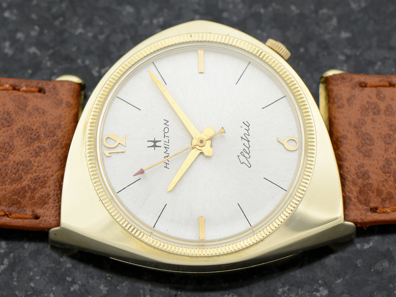 Hamilton Electric Savitar 14K Yellow Gold Watch