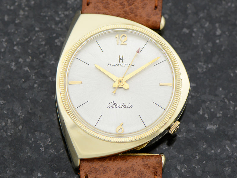 Hamilton Electric Savitar 14K Yellow Gold Watch