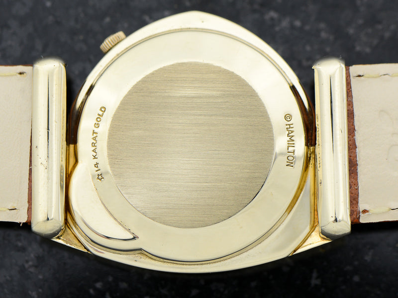 Hamilton Electric Savitar 14K Yellow Gold Watch