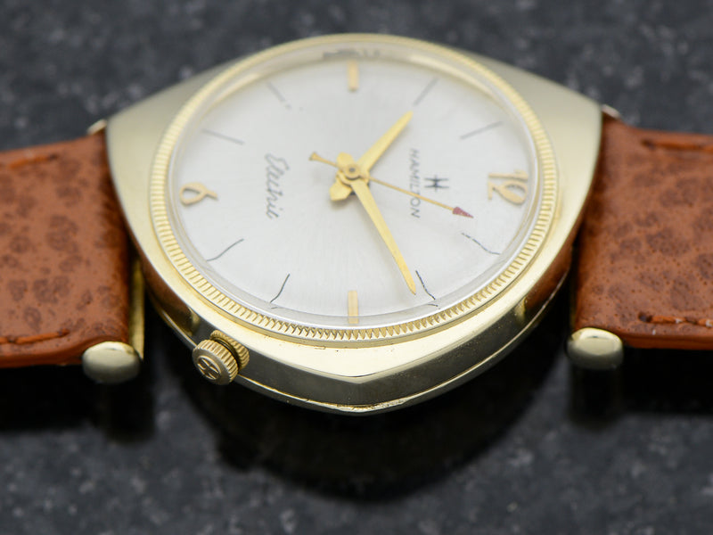 Hamilton Electric Savitar 14K Yellow Gold Watch