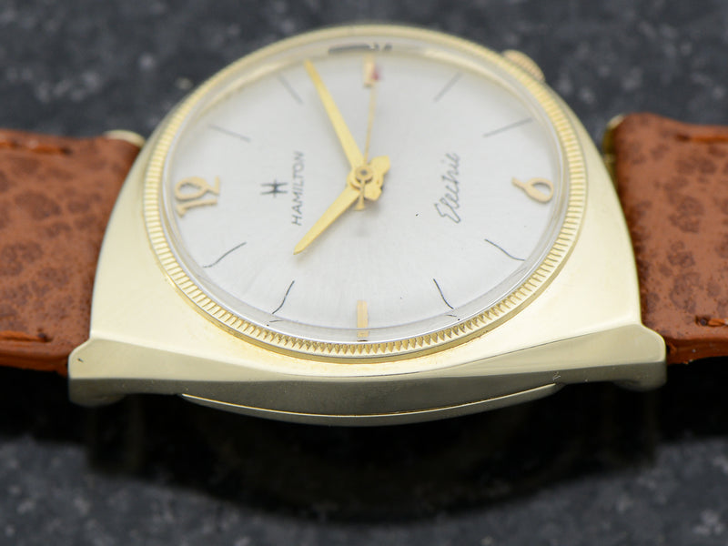 Hamilton Electric Savitar 14K Yellow Gold Watch