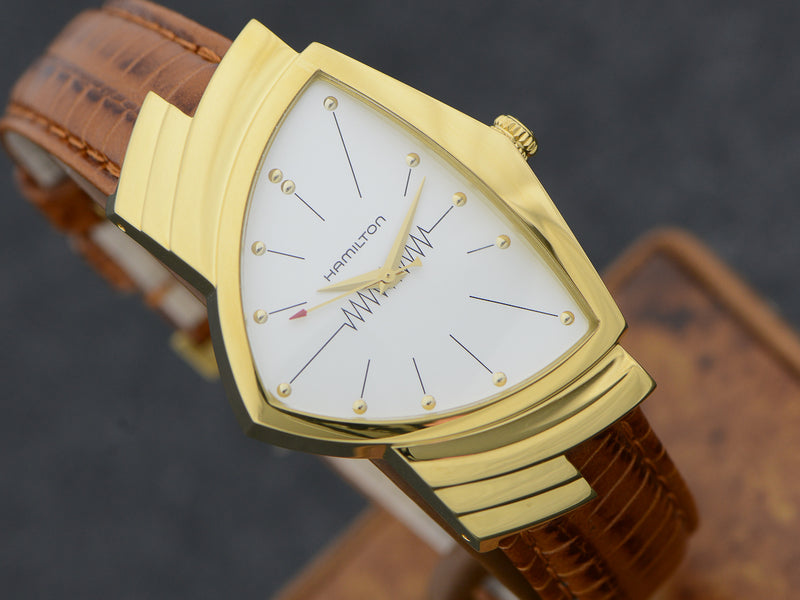 Hamilton Reissue Gold Plated Ventura