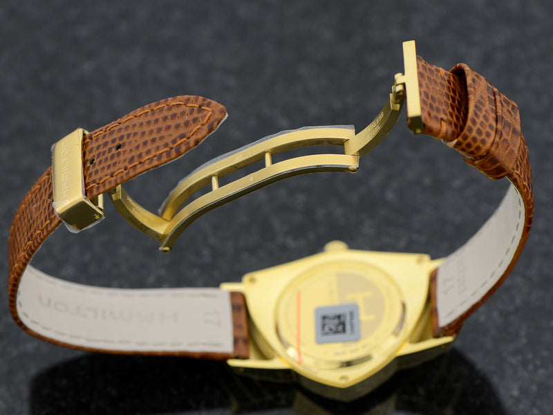 Hamilton Reissue Gold Plated Ventura