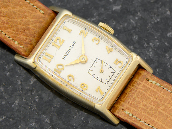 Hamilton 10K Solid Gold Turner Vintage Watch