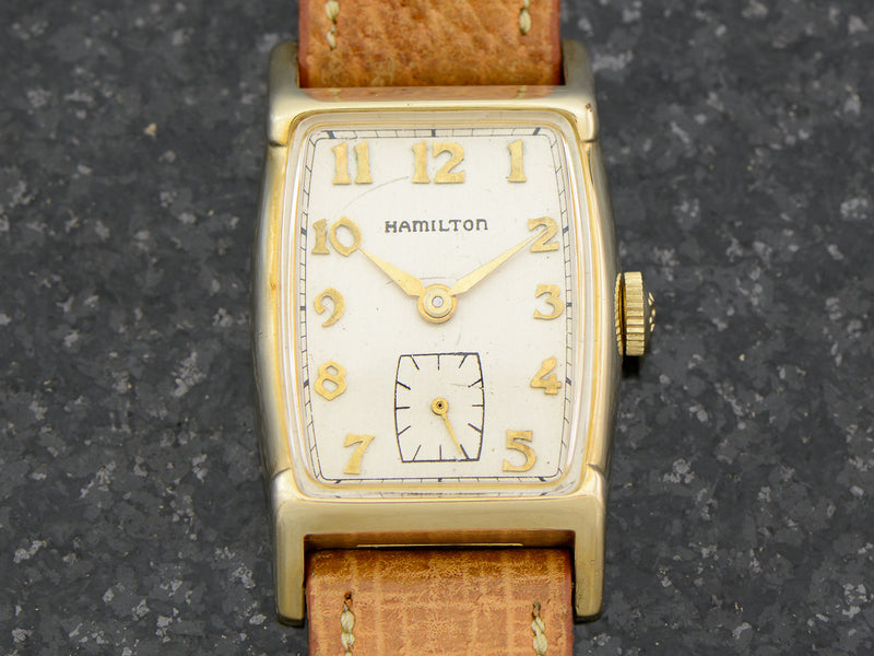 Hamilton 10K Solid Gold Turner Vintage Watch