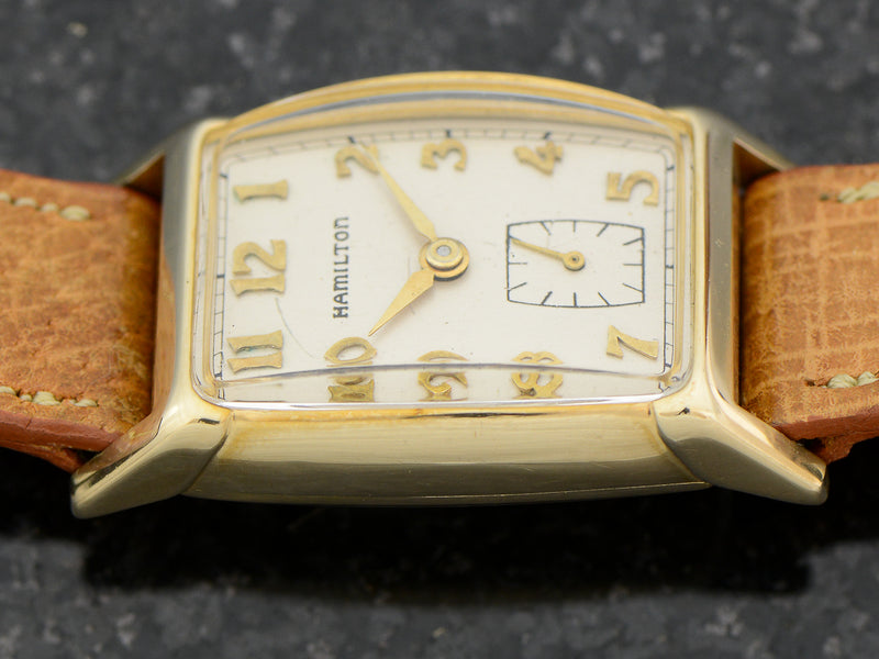 Hamilton 10K Solid Gold Turner Vintage Watch