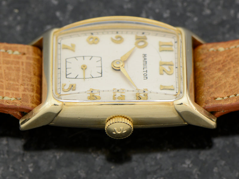 Hamilton 10K Solid Gold Turner Vintage Watch
