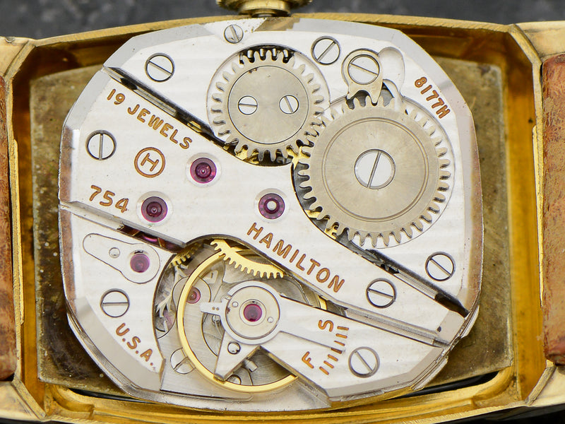 Hamilton 10K Solid Gold Turner Vintage Watch Movement
